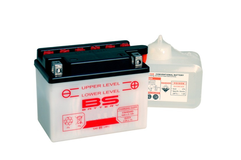 Konvencionalni akumulatori (incl.acid pack) BS-BATTERY 12N7-4A Acid pack included