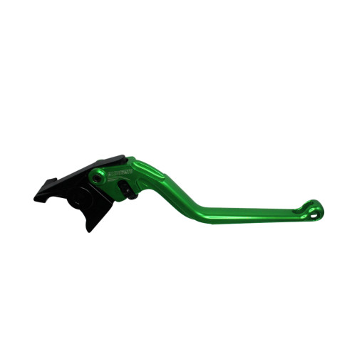 Brake lever ACCOSSATO EDF021 fixed CNC-worked aluminium, green