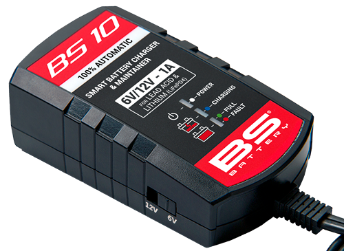 Punjač za akumulatore BS-BATTERY AUTOMATIC BS10 (suitable also for Lithium) 6/12V 1000mA