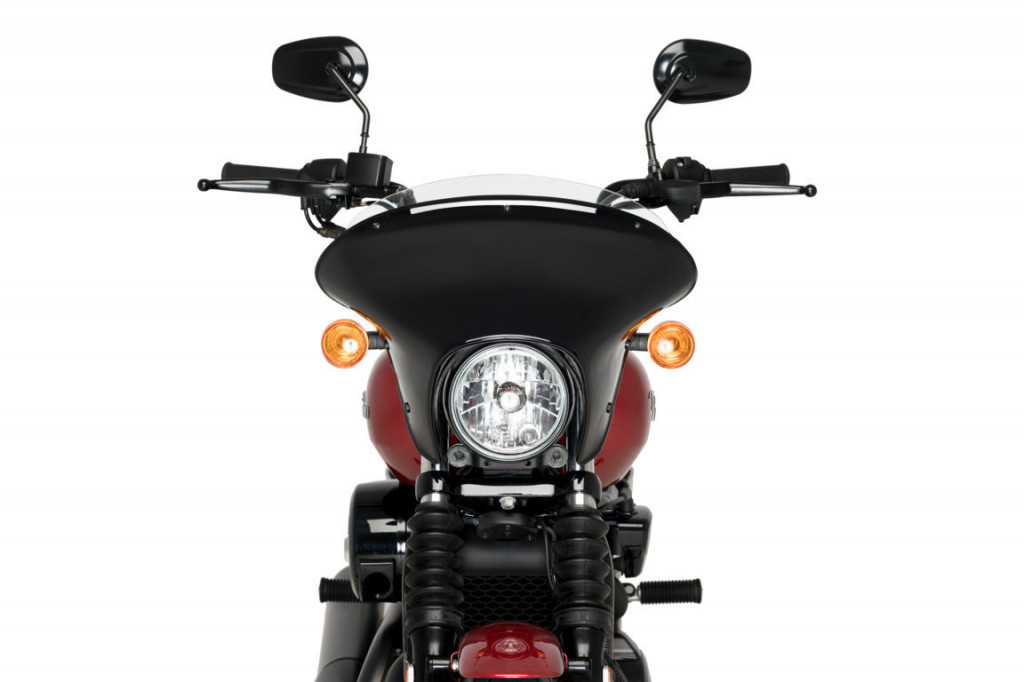 Windscreen PUIG BATWING SML 21057W clear short for HARLEY DAVIDSON XG 750 Street 2017-2020