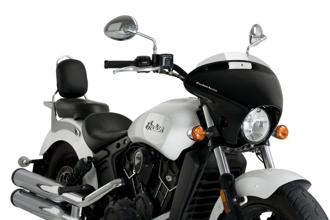 Windscreen PUIG BATWING SML 21071H smoke short