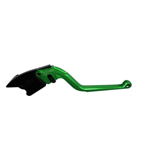 Brake lever ACCOSSATO EDF012 fixed CNC-worked aluminium, green