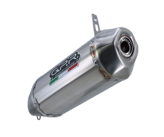 Slip-on exhaust GPR PENTACROSS INOX QUSP.163.PENIO Brushed Stainless steel