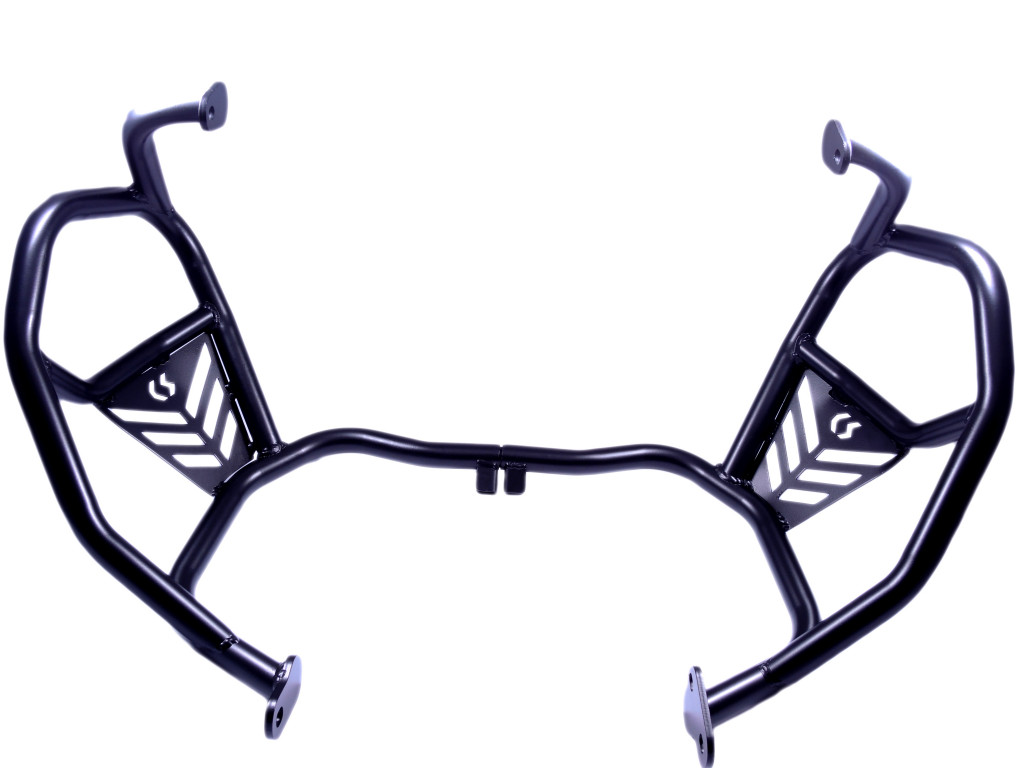 Engine guards RDMOTO CF130KD matt black upper + lower for KTM Adventure 790 / R 2019-2020, KTM Adventure 890 /R/L 2021-2022