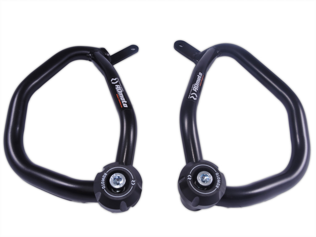 Engine guards RDMOTO CF137KDPH01 matt black for CFMOTO 650 GT, Premium 2020-2023