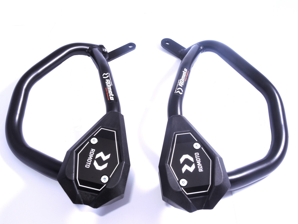 Engine guards RDMOTO CF137KDSL01K matt black for CFMOTO 650 GT, Premium 2020-2023