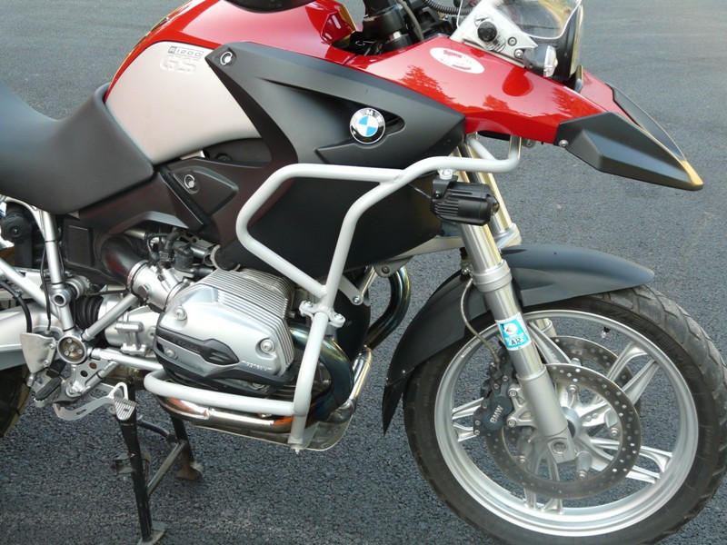 Engine guards RDMOTO CF40S silver upper + lower
