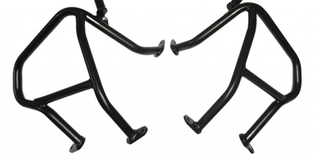 Engine guards RDMOTO CF47KD matt black lower for BMW R 1200 GS Adventure 2013-2018