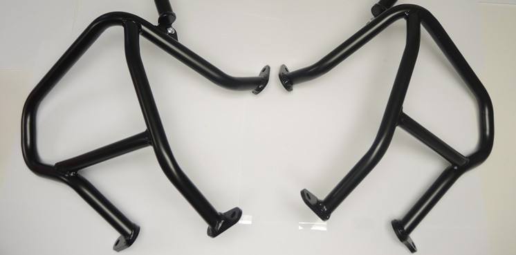Engine guards RDMOTO CF47KD matt black lower for BMW R 1200 GS Adventure 2013-2018
