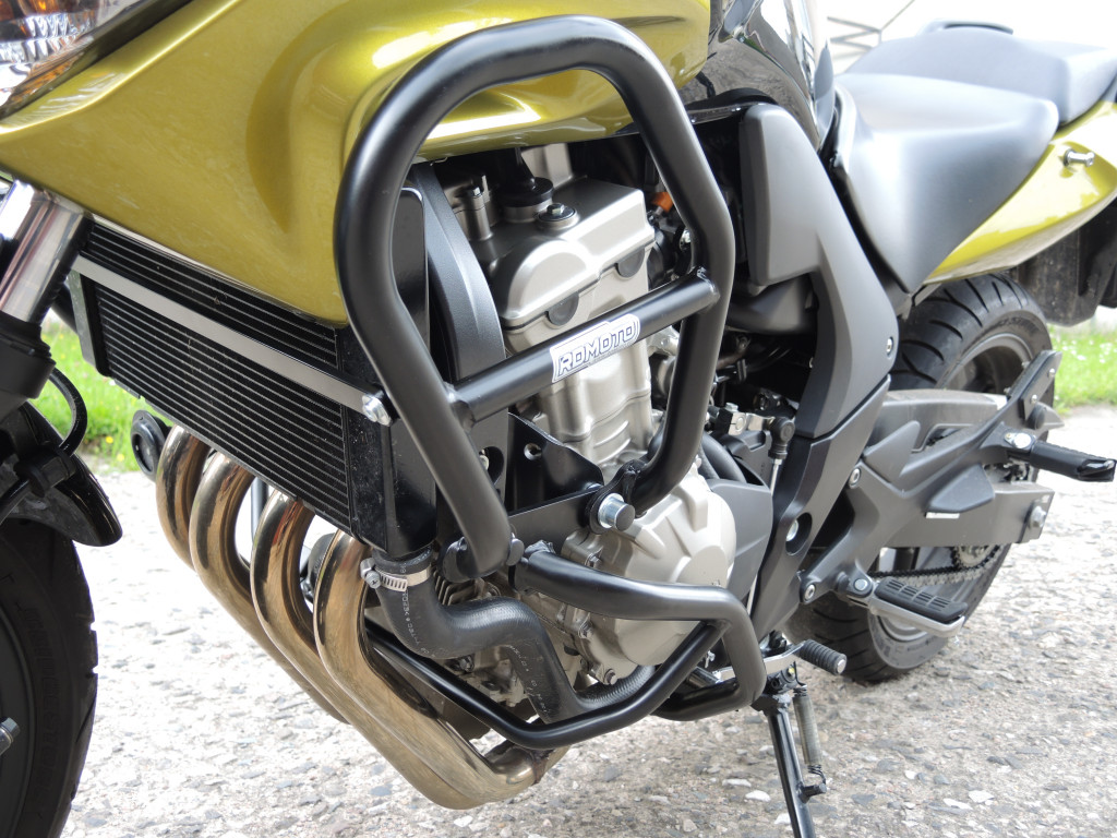 Engine guards RDMOTO CF64KD matt black upper + lower
