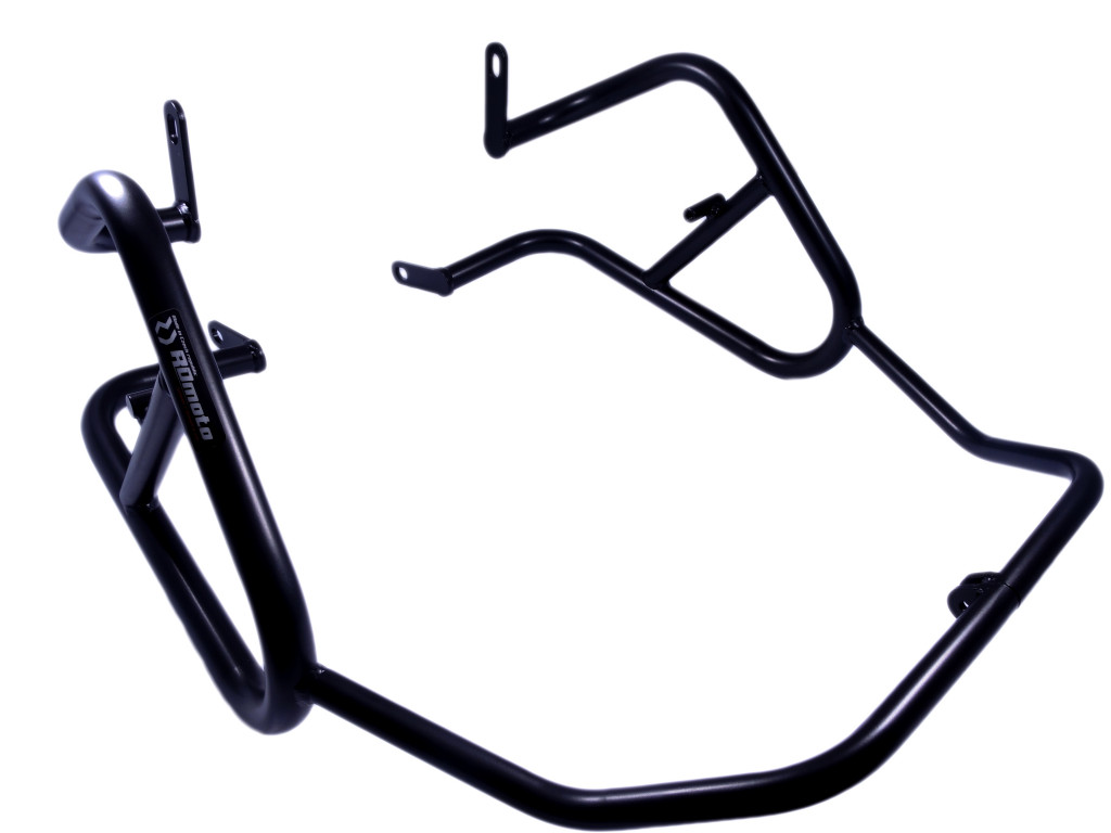 Engine guards RDMOTO CF70KD matt black for HONDA NC 750 X / XD 2016-2023, HONDA NC 750 S 2016-2023