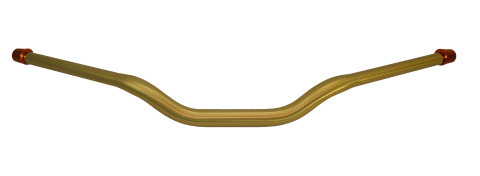 Handlebar ACCOSSATO HB183 Aluminium Made With Variable Diameter - 28.5 mm zlato