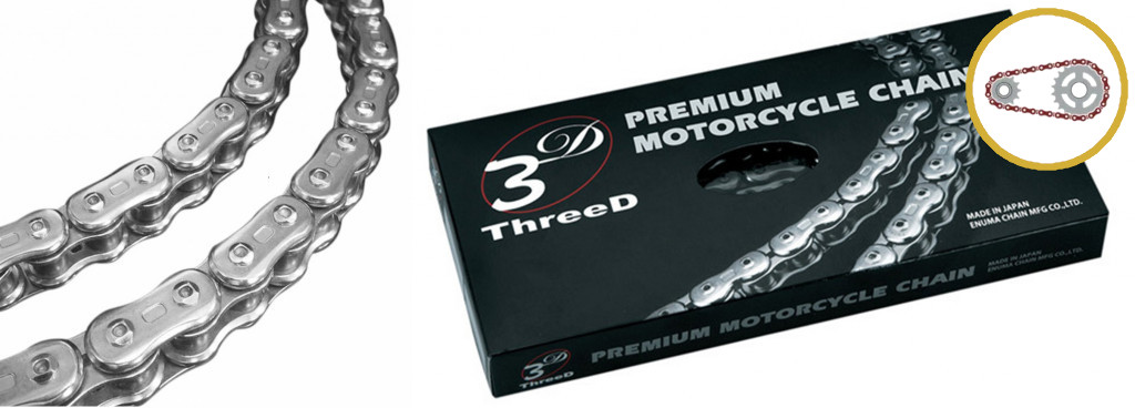 Chain kit EK - Silver chain 520 Z/3D, X-ring (X, NX, QX, XS), CHK front sprocket JT CHK rubber cushioned, CHK rear sprocket SUPERSPROX for HONDA CB 750 Hornet 2023-2025
