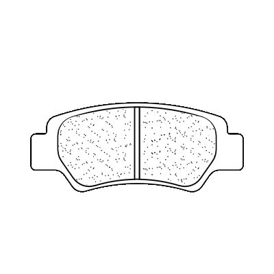 Disk pločice CL BRAKES 1262 ATV1