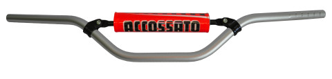 Handlebar ACCOSSATO aluminium, 22 mm silver