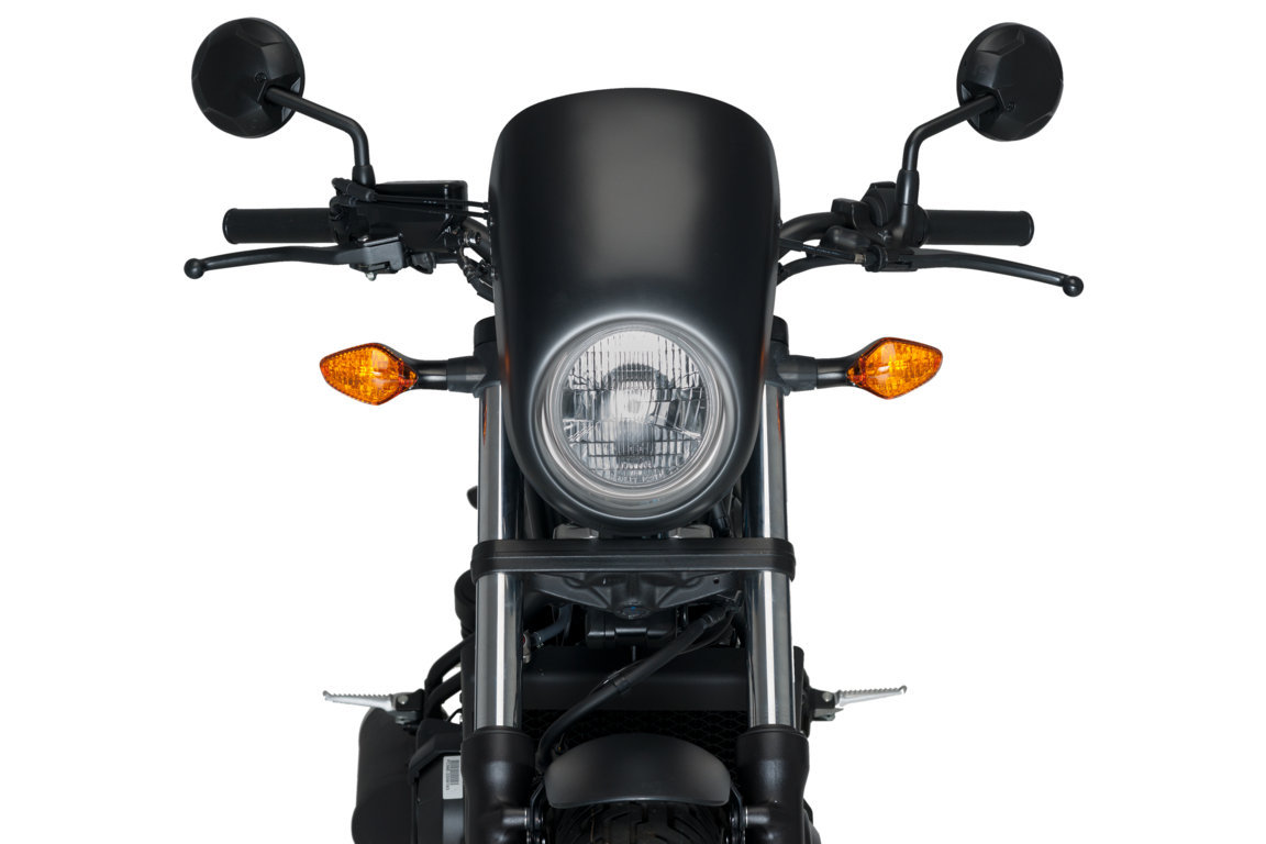 Semifairing PUIG ANARCHY 21086N Crni for HONDA CMX 500 Rebel 2017-2019