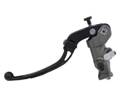 Radial clutch master cylinder ACCOSSATO CY083 PRS 17x15-16-17 with black folding lever