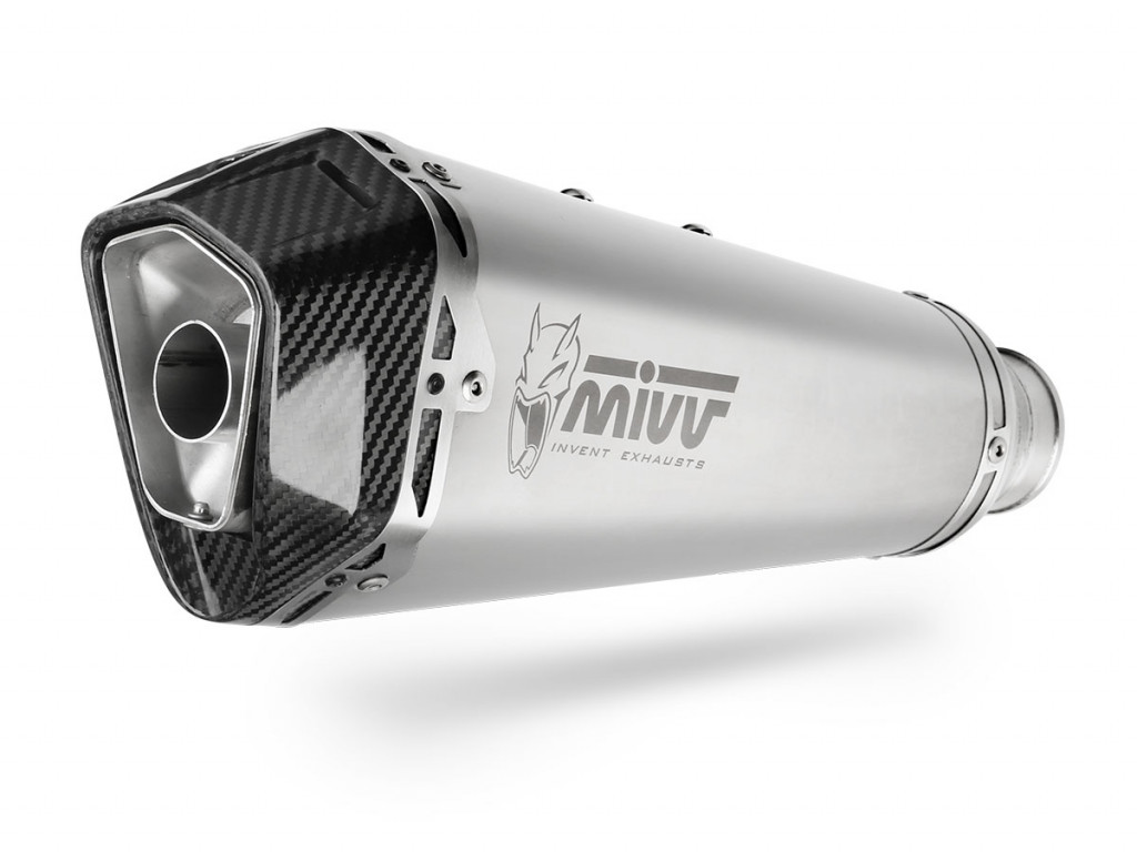 Silencer MIVV DELTA RACE D.033.SDRX Stainless Steel / Carbon cap