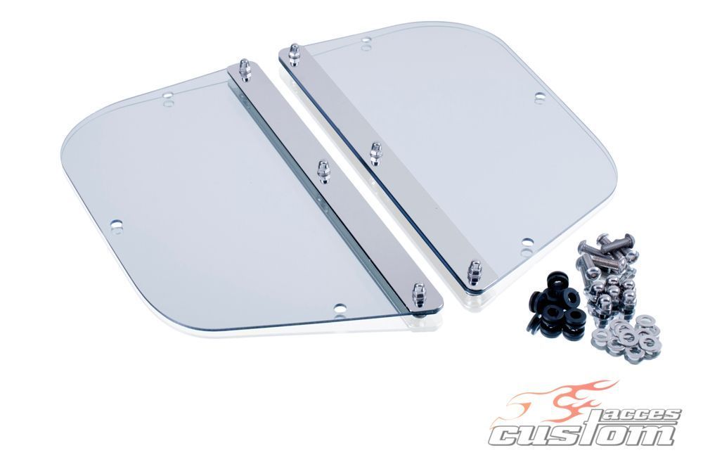 Engine guards deflector CUSTOMACCES DD0004W clear