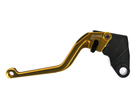 Clutch Lever ACCOSSATO ESK828 fixed CNC-worked aluminium, gold