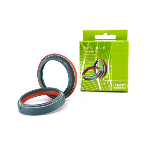 Seals Kit (oil - dust) SKF KYB DUAL-48K 48 x 58.1 x 8.5 / 48 x 58.4 x 4.9 Dual Compound