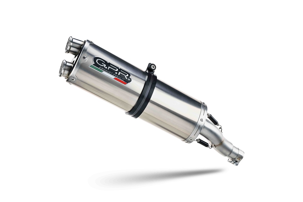 Slip-on exhaust GPR DUAL INOX BMW.23.DUAL.IO Matte Inox