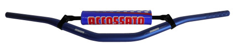 Handlebar ACCOSSATO aluminium, 28.5 mm plavi