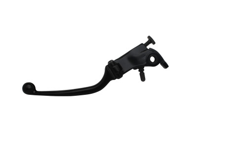 Adjustable folding lever ACCOSSATO LV014 in aluminium for original clutch master cylinders Crni