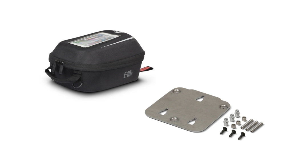 Tank bag with pin system mounting kit SHAD E10P X023PS