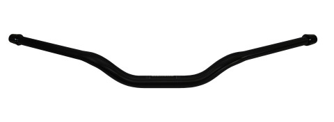 Handlebar ACCOSSATO HB183 Aluminium Made With Variable Diameter - 28.5 mm Crni