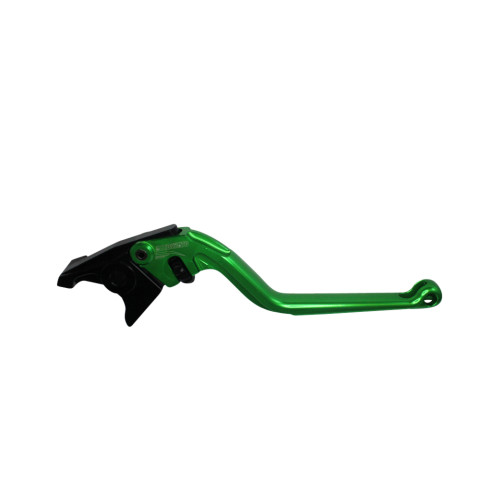 Brake lever ACCOSSATO EDF041 fixed CNC-worked aluminium, green