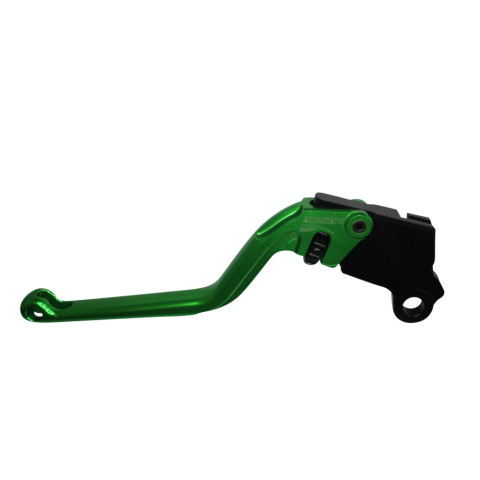 Clutch Lever ACCOSSATO ESD037 fixed CNC-worked aluminium, green