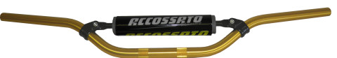 Handlebar ACCOSSATO aluminium, 22 mm zlato