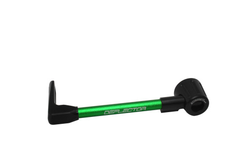 Lever guard ACCOSSATO DE002 with green hose and joint left, aluminium
