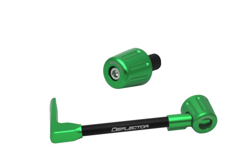 Lever guard in aluminium + right end ACCOSSATO DE005 with black hose and joint left
