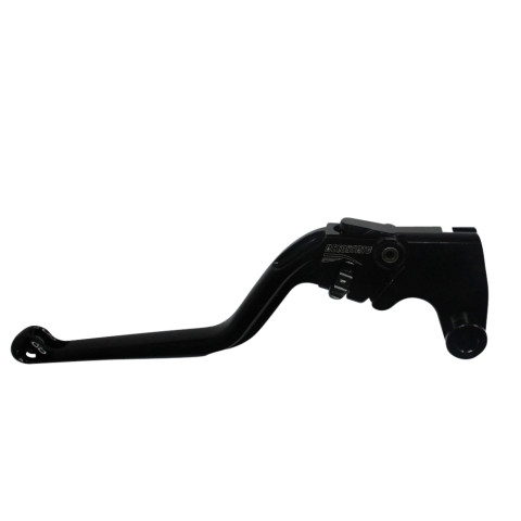 Clutch Lever ACCOSSATO EST955 fixed CNC-worked aluminium, black