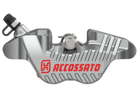 Radial brake caliper ACCOSSATO PZ014 for MiniGp, Pitbike and Scooters Piston in aluminium