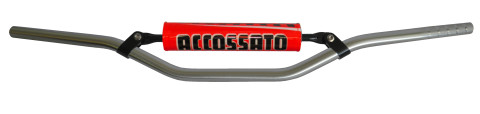 Handlebar ACCOSSATO aluminium, 22 mm silver