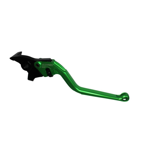 Brake lever ACCOSSATO EDF039 fixed CNC-worked aluminium, green