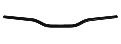 Handlebar ACCOSSATO HB177 Aluminium Made With Constant Diameter - 22 mm Crni