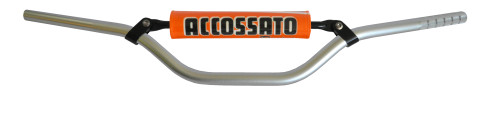 Handlebar ACCOSSATO aluminium, 22 mm silver