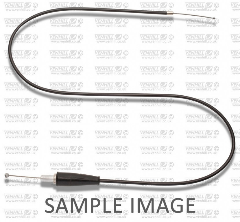 Fast action twistgrip 444 Venhill S01-4-047/1 including cable