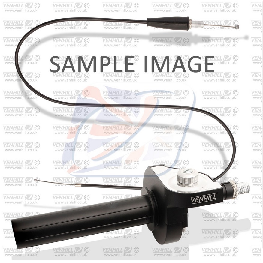 Fast action twistgrip 600A Venhill Y01-4-046/9 including cable