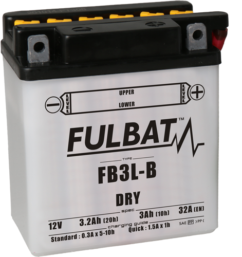 Konvencionalni akumulatori (incl.acid pack) FULBAT FB3L-B  (YB3L-B) Acid pack included