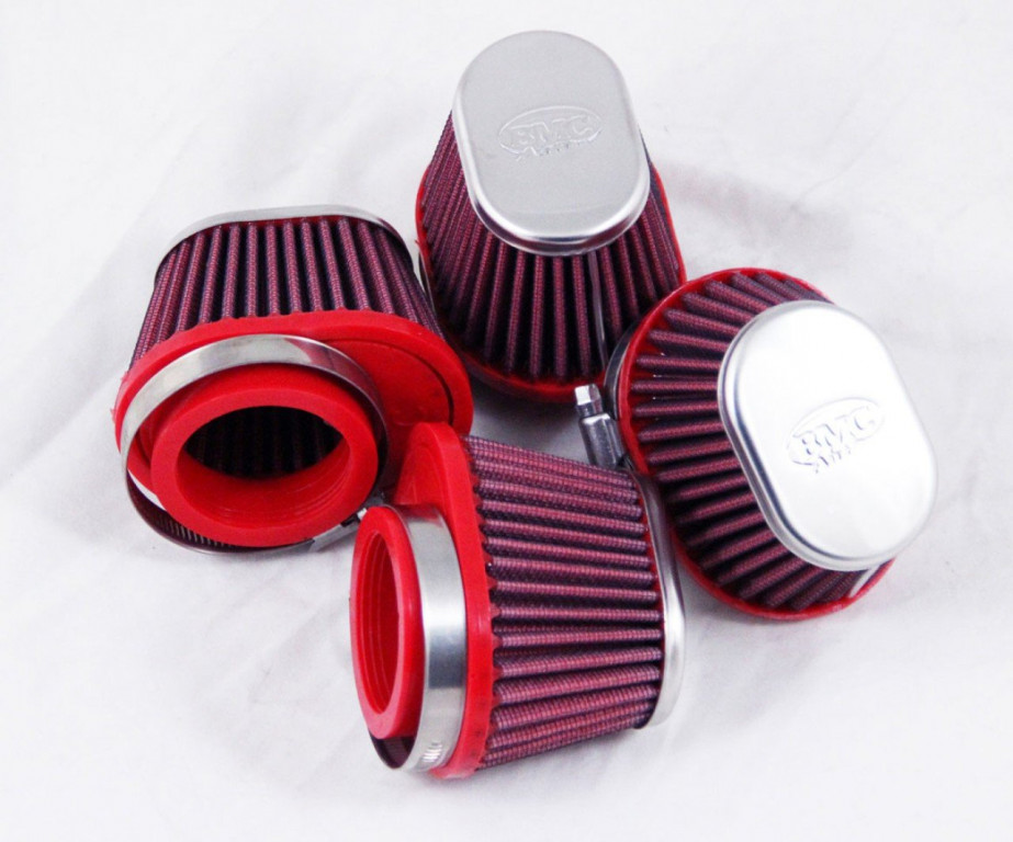 Conical air filter BMC FBPF50-70L-CT Carbon Top (left)