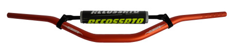 Handlebar ACCOSSATO aluminium, 28.5 mm orange