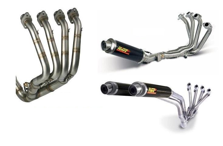 Full exhaust systém 1x1 MIVV C.PG.0019.K Stainless Steel for PIAGGIO/VESPA Beverly 125 2014-2016