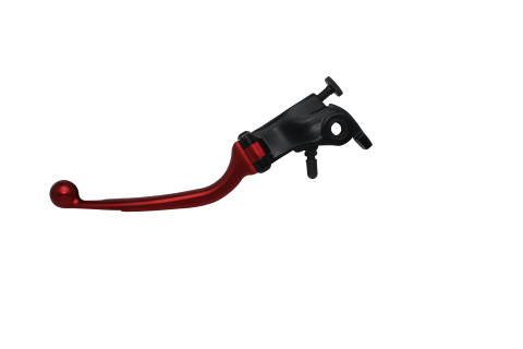 Adjustable folding lever ACCOSSATO LV015 in aluminium for original clutch master cylinders crven