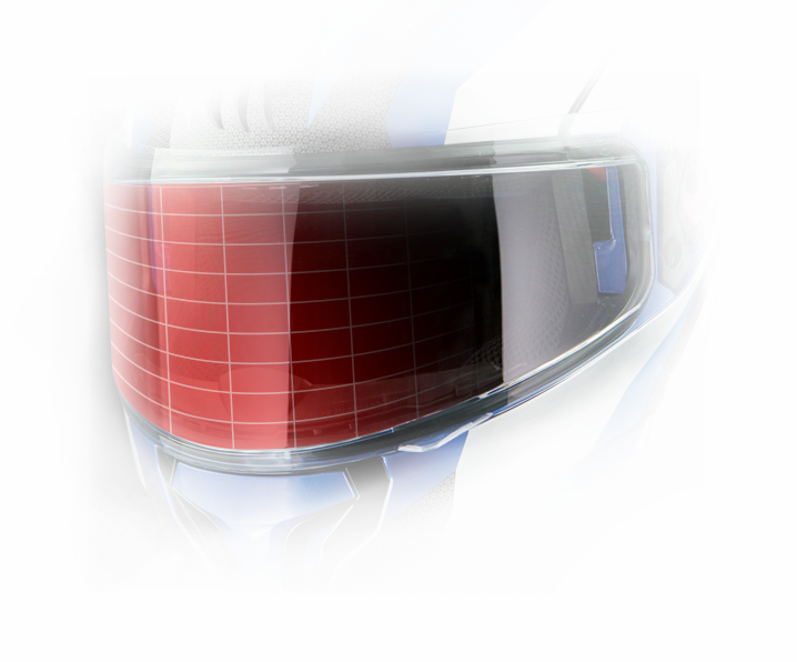 Fog resistant lens AXXIS FOGOFF FOG001 photochromatic for RACER GP
