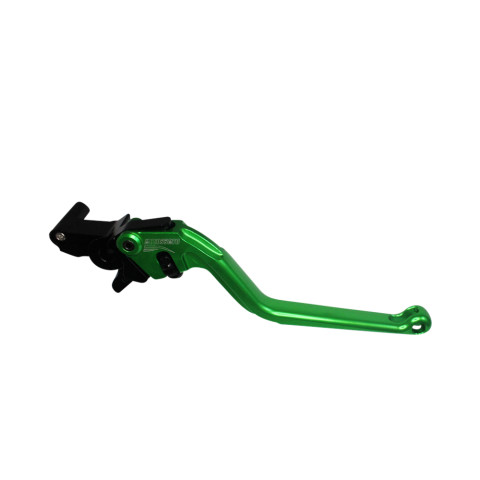 Brake lever ACCOSSATO EDF015 fixed CNC-worked aluminium, green